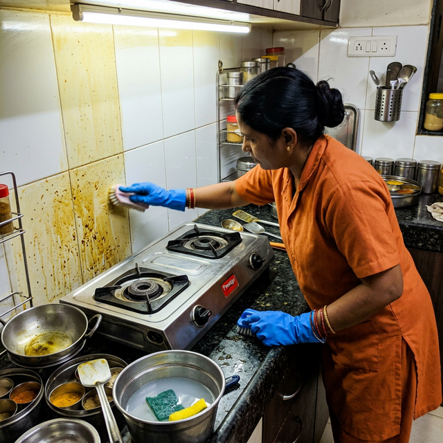 Kitchen Deep Cleaning