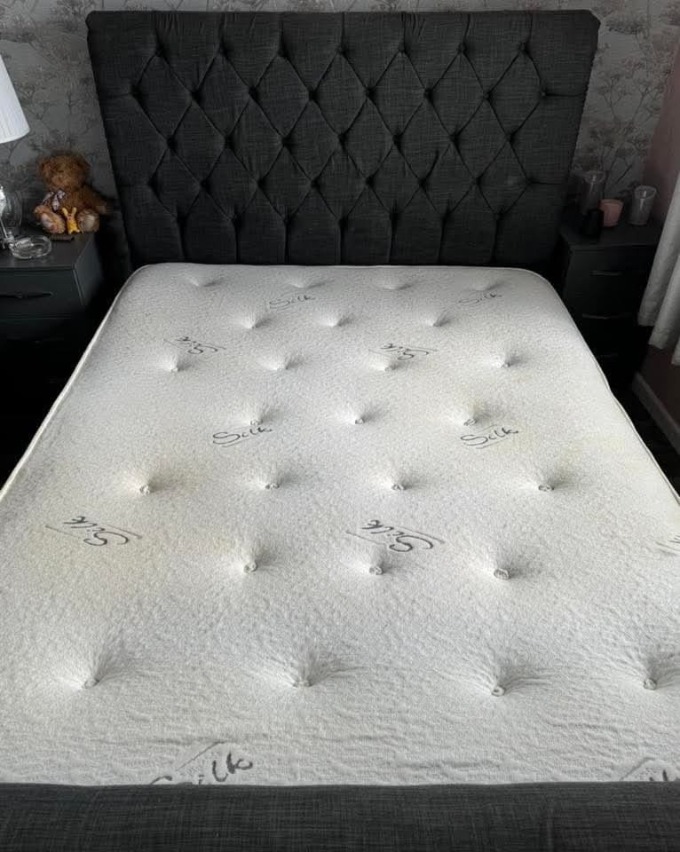 Mattress cleaning process