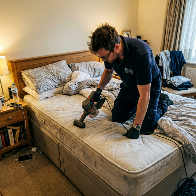 Mattress after cleaning